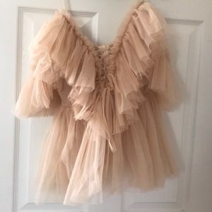 Cute organza top